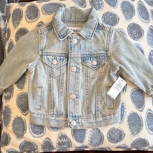 Classic Blue Denim Jacket for Kids 6-12 month